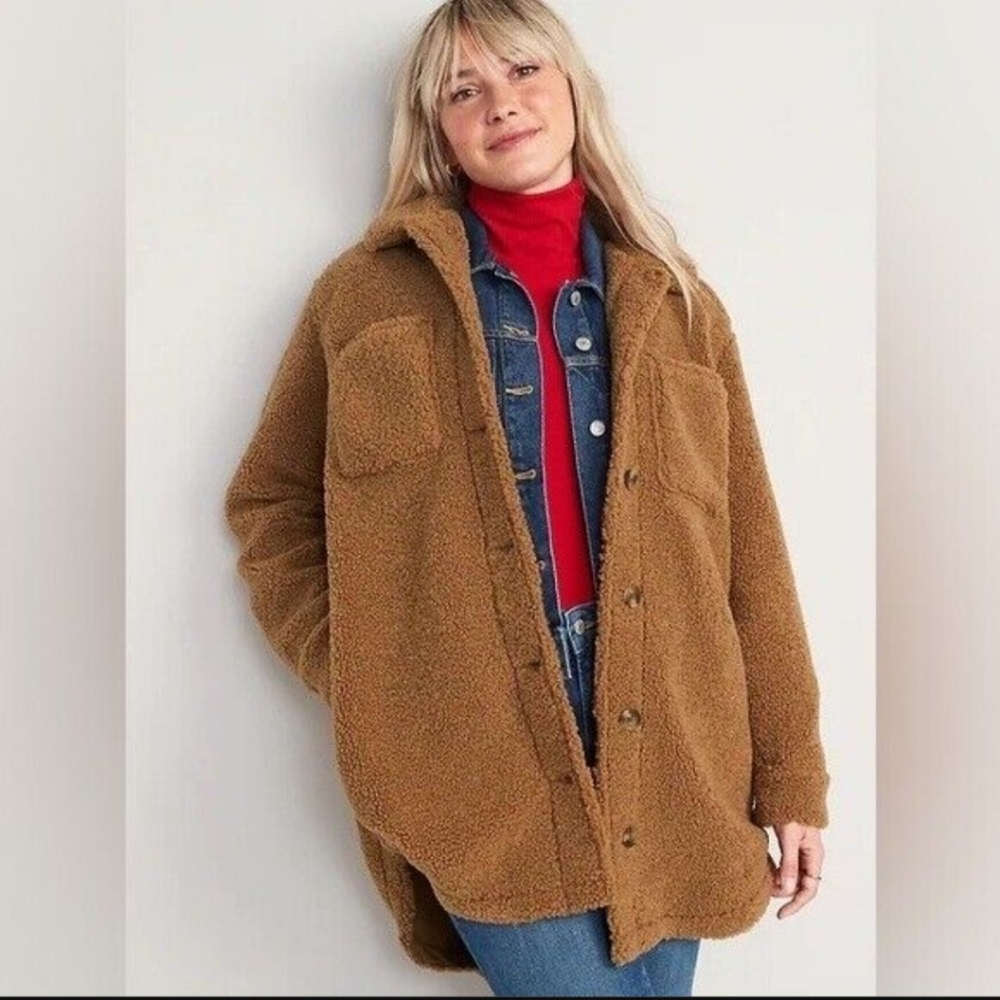 Cozy Sherpa Jacket Old Navy